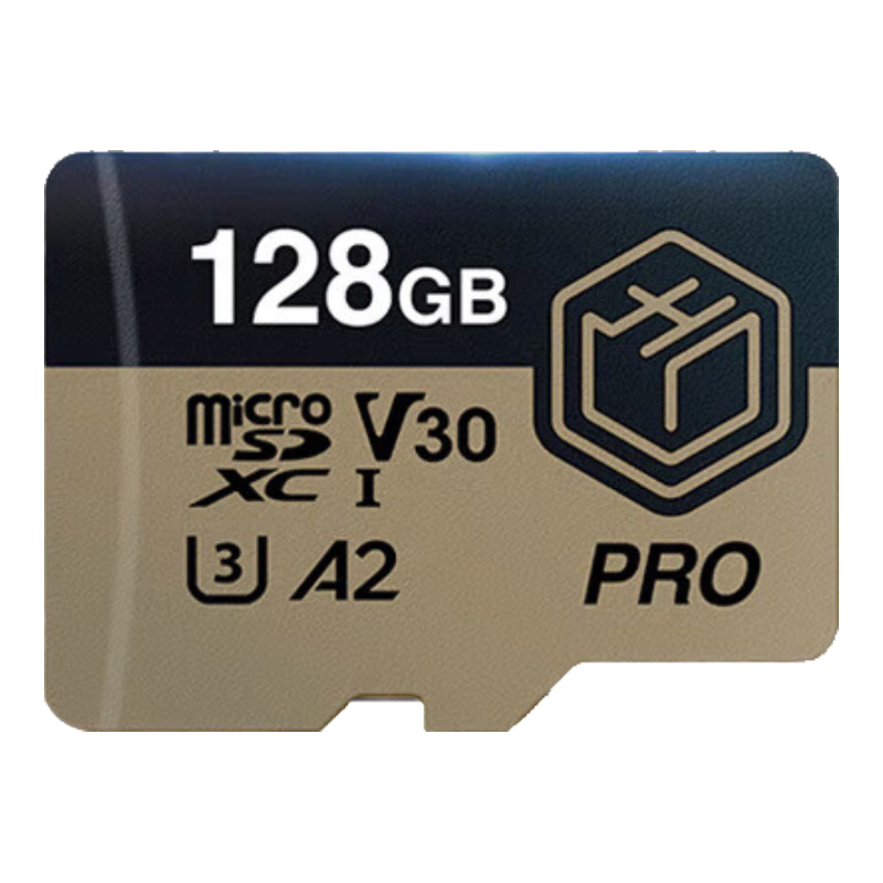 百亿补贴：京东京造 128G高性能PRO系列TF（MicroSD）存储卡 U3 C10 A2 V30 4K 高速