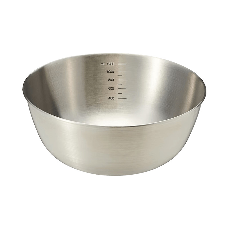 無印良品 MUJI 不锈钢盆 银色 M 19cm 厨房储物器皿 48元
