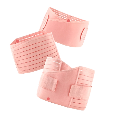 京东百亿补贴：十月结晶 SH93 产妇束腰带组合3件套 XXL 粉色 59元包邮