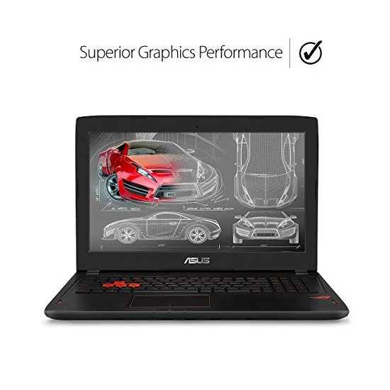 ASUS 华硕 ROG STRIX 15.6-inch G-SYNC VR Ready Core i7 2.6GHz Thin and Light Gaming Laptop 笔记本电