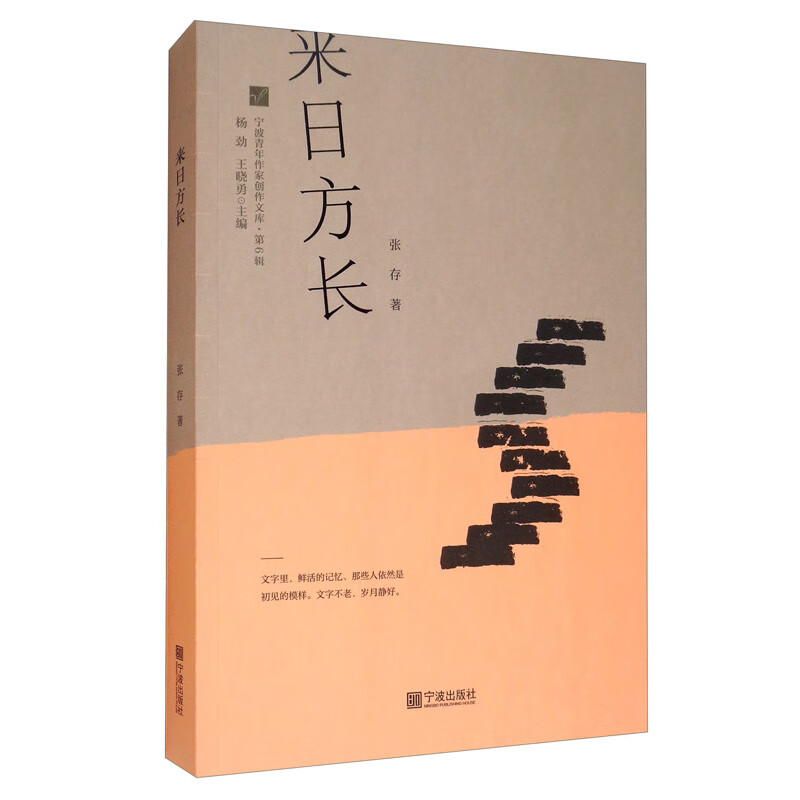 来日方长/宁波青年作家创作文库 25.2元