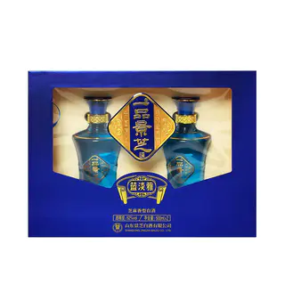 景芝 一品景芝蓝淡雅芝麻香型白酒52度500ml*2瓶礼盒 157元 - 86线报 景芝 一品景芝蓝淡雅芝麻香型白酒52度500ml*2瓶礼盒 157元 - 86线报