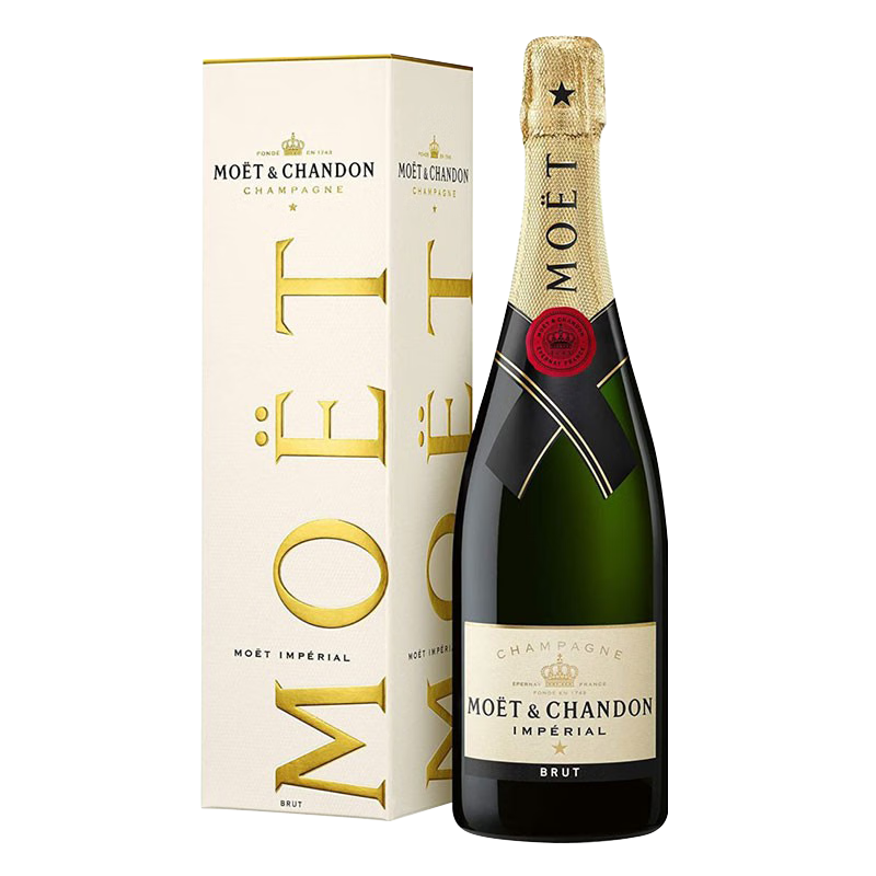 京东百亿补贴、Plus会员立减:酩悦（Moet&Chandon）经典香槟 起泡气泡葡萄酒 750