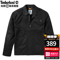 Timberland 夹克男春季户外出行通勤翻领上衣宽松工装外套A2ADD 黑色/A2ADD001 XL/1