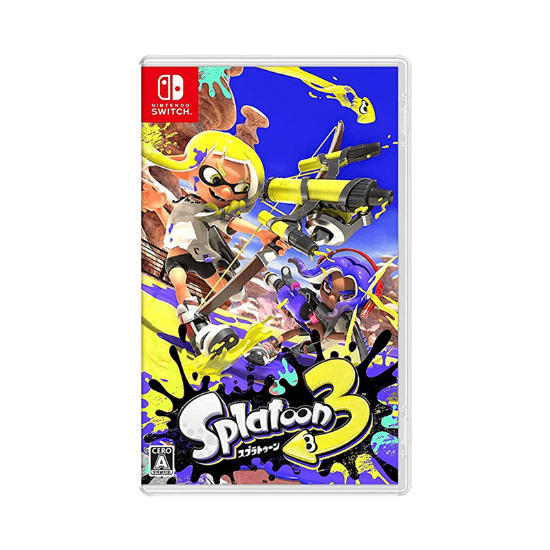 88VIP：Nintendo 任天堂 喷射战士3 Splatoon3 Switch卡带 日版 205元包邮（双重优惠