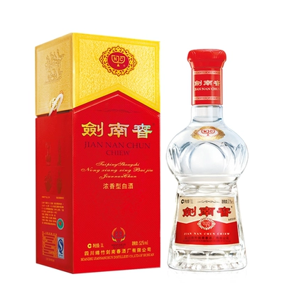 88vip：52度剑南春水晶剑1000ml 891.1元（凑单消费券后625元）