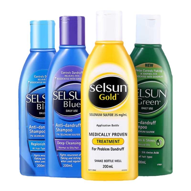 Selsun blue 澳洲selsun去屑洗发水止痒控油蓬松 200ml 23.43元