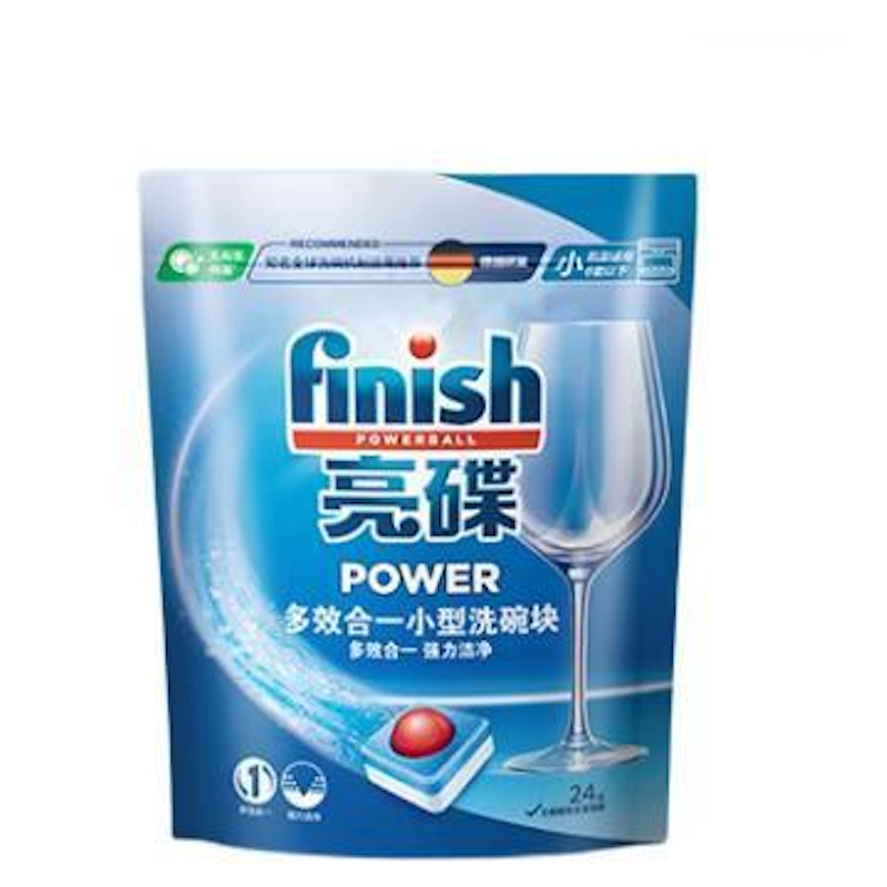 PLUS会员：finish 亮碟 洗碗机用洗碗块 72块 80.25元（需用券）