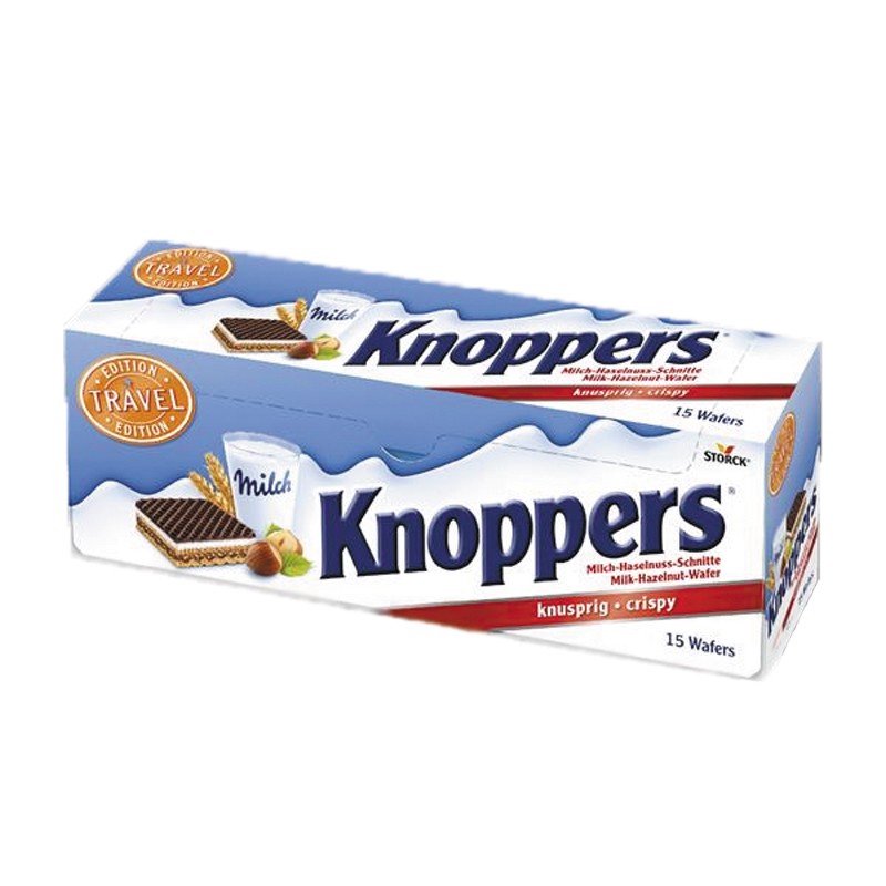 Knoppers 优立享 德国牛奶榛子巧克力威化饼干375g 11.65元（需用券）