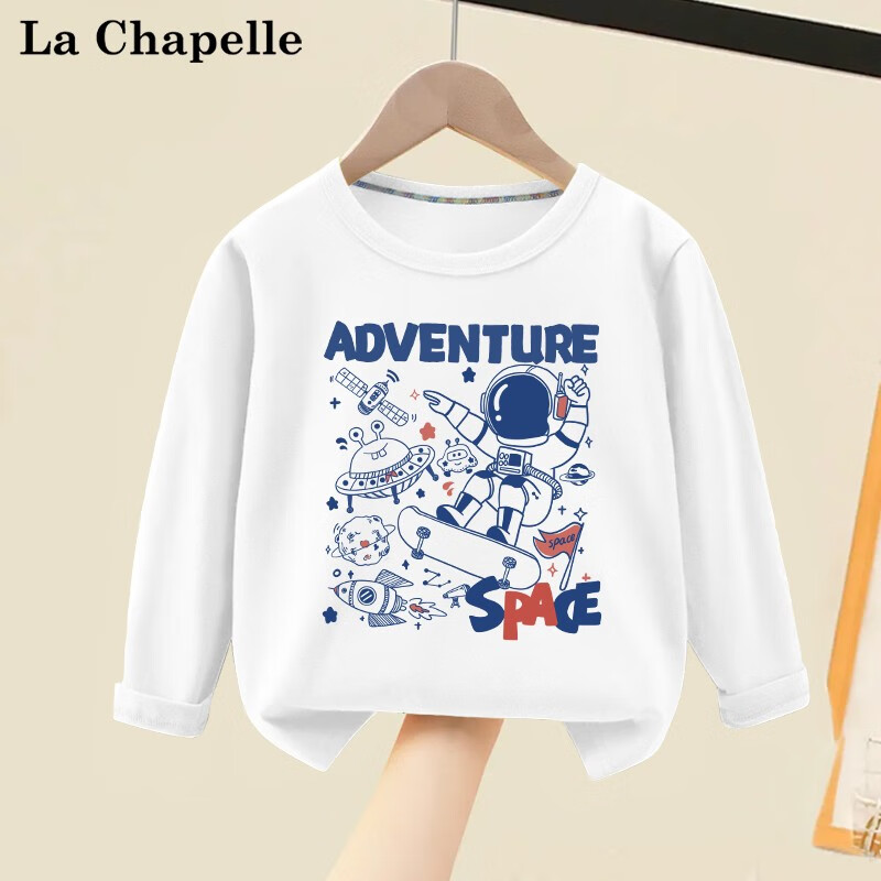 La Chapelle 儿童纯棉长袖t恤 3件 15.56元（需用券）