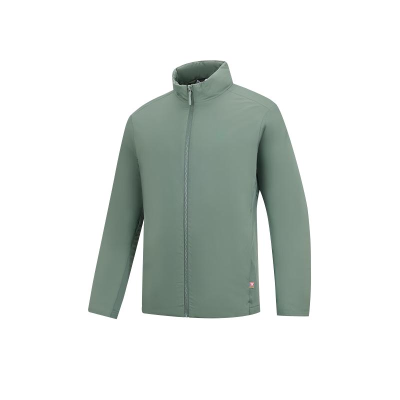 乔丹 山神金标P棉服男外套秋冬季保暖立领风衣男夹克户外冲锋运动服 罗勒