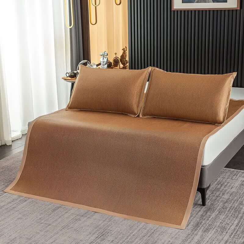 简尚恩 夏季凉席藤席 三件套 步步高 90X190cm 39.9元（需用券）