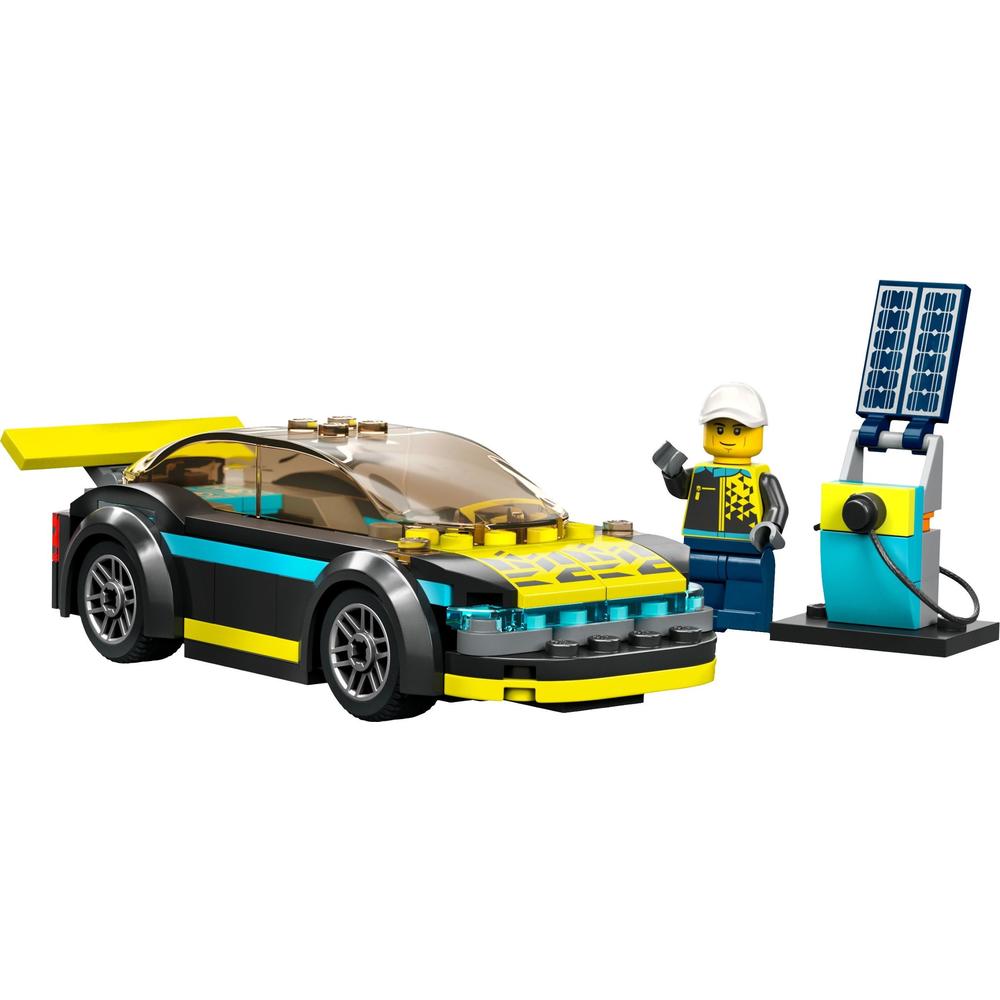 LEGO 乐高 City城市系列 60383 绿色动力跑车 62元