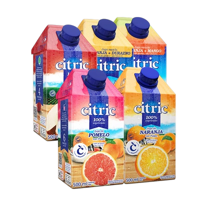 Citric 喜趣客 nfc果汁饮料 500ml*4盒 19.9元（需领券）