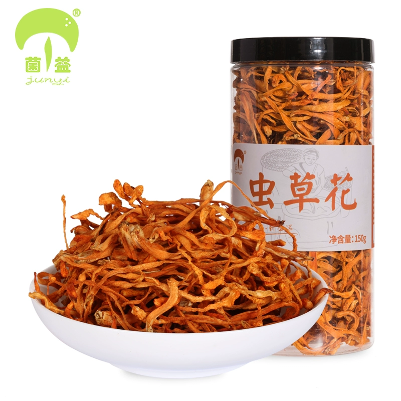 菌益 虫草花干货150g罐装 券后14.8元