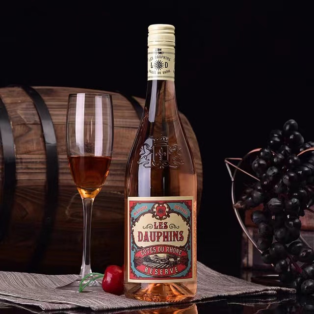 Les Dauphins 罗纳皇冠 法国原瓶进口红酒罗纳河谷AOC级葡萄酒 珍藏桃红750ml*2 13