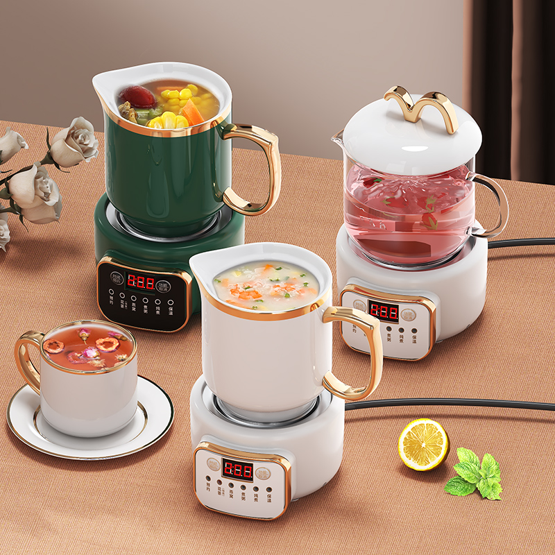 aszune 艾苏恩 全自动新款煮茶器煮茶壶家用办公室养生壶小型电陶炉一体玻