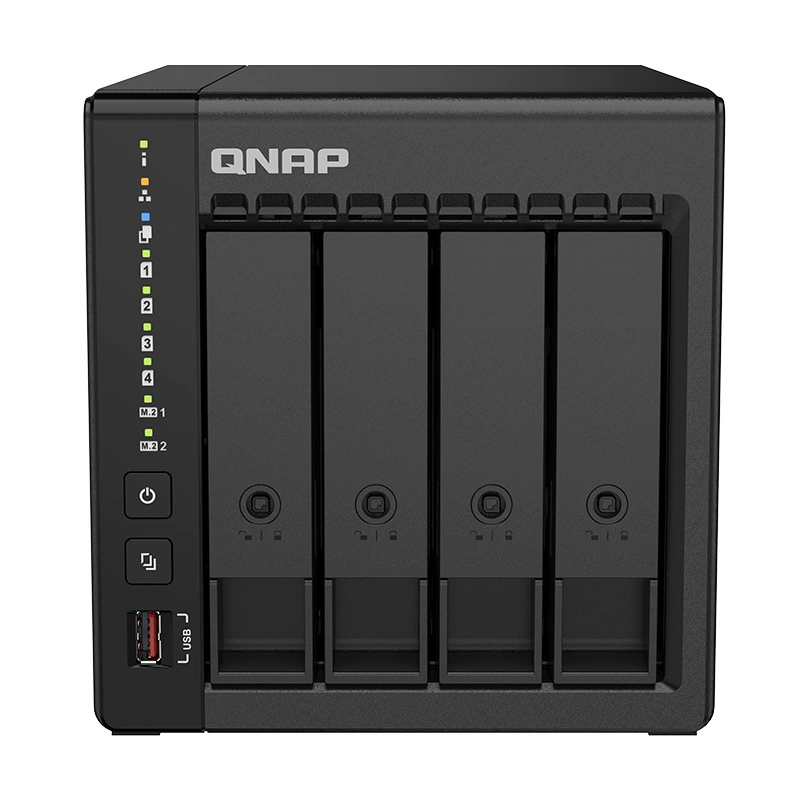 QNAP 威联通 TS-464C2 4盘位NAS网络存储（赛扬N5095、8GB） ￥2499