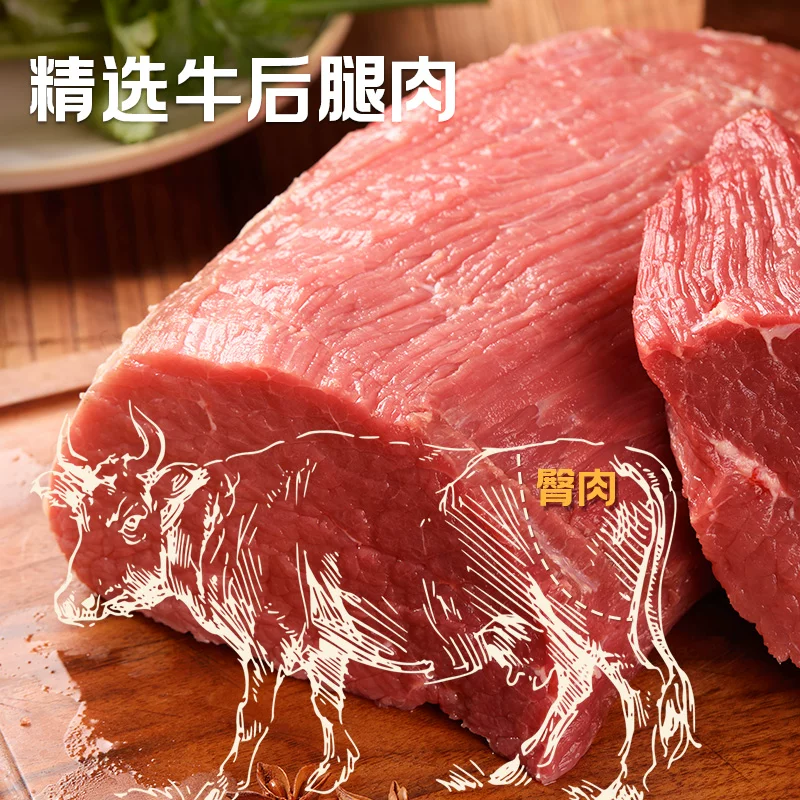 谭八爷 麻辣冷吃牛肉四川特产牛肉干即食小吃网红零食卤味熟食真空 24.8元 - 线报酷