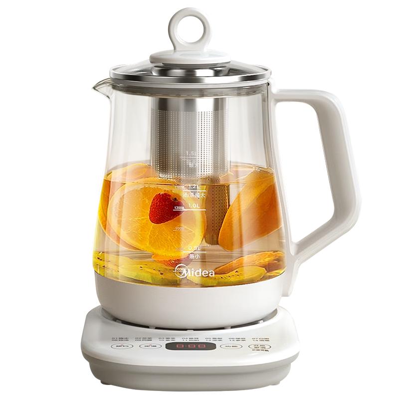 美的 MK-Y12Q 养生壶 白色 1.5L 71元