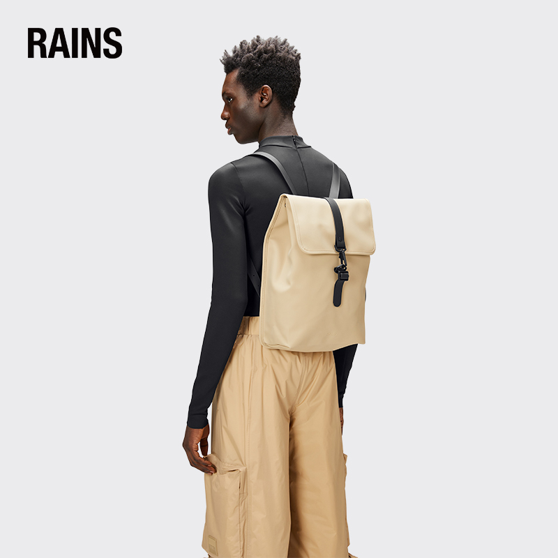 RAINS 时尚背包女 通勤笔记本电脑包户外双肩包书包 Rucksack 529元（需用券）