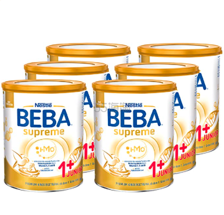 【含税直邮】Nestlé BEBA 雀巢贝巴奶粉 6件装 到手价¥1409.36 - 线报酷