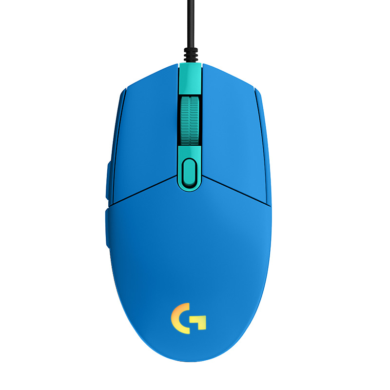 logitech 罗技 G102 二代 有线鼠标 8000DPI RGB 蓝色 89元（需买2件，需用券）