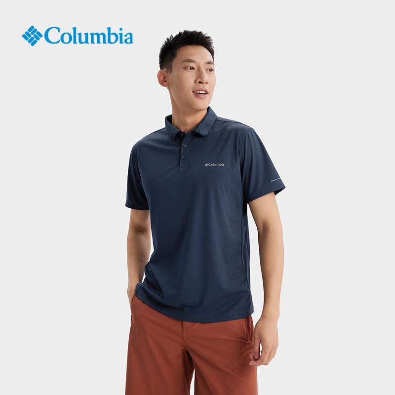 极限凑单、PLUS会员：哥伦比亚 男款降温凉爽POLO衫短袖 XE4476 299.74元（凑背