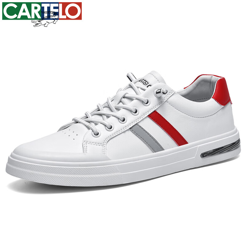 CARTELO 卡帝乐鳄鱼 透气男鞋春夏季休闲网面鞋男士低帮运动鞋潮流百搭鞋子 