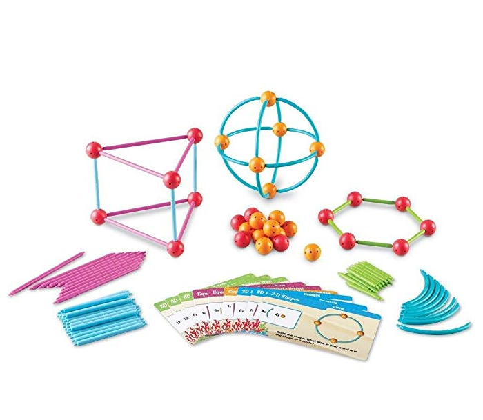 Learning Resources 海洋和几何构建组合套装 抽插式拼接玩具159.98元