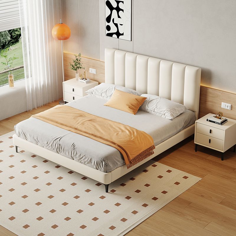 大小户型主卧ins风床双人1.5x2米双人床简约现代新款实木框架婚床 1414元