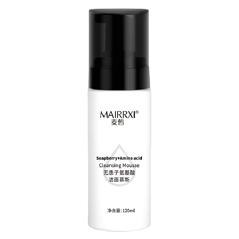 MAIRRXI 麦皙 男士无患子氨基酸洁面慕斯 120ml 6.83元（需用券）