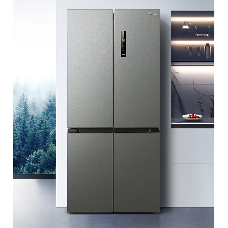 PLUS会员：Midea 美的 MR-531WSPZE 对开门冰箱 505升 2859元包邮（双重优惠）