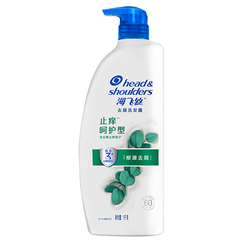 Head & Shoulders 海飞丝 去屑洗发露 止痒呵护型 1kg 183元包邮、合45.75元/件