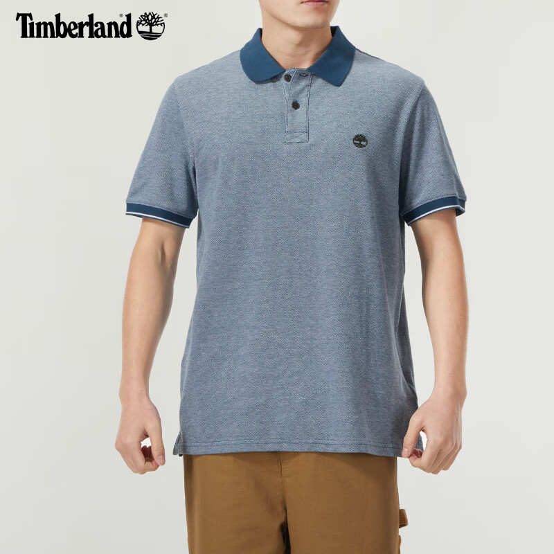 Timberland 男款运动POLO杉 A2PFM288 129元包邮（双重优惠）