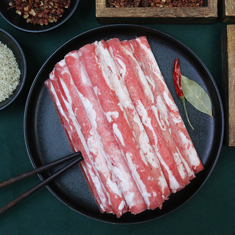 恒都 国产谷饲原切牛肉卷 500g*3 69.9元（需用券）