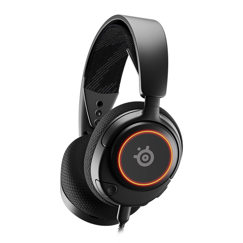 限湖北：赛睿（SteelSeries）寒冰Nova 3 电竞头戴式有线游戏耳机 476.01元