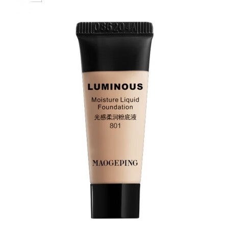 毛戈平 光感柔润粉底液 #801 5ml 21.4元