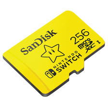 SanDisk 闪迪 256GB TF（MicroSD）存储卡 U3 4K 超级马里奥主题款 189元