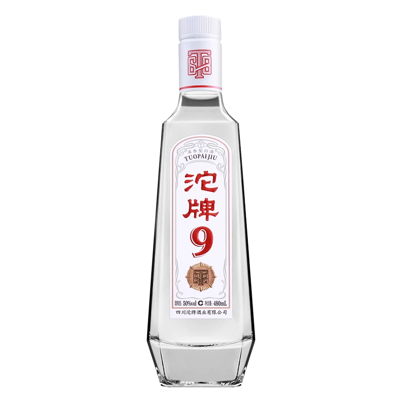 沱牌 9 T68 50%vol 浓香型白酒 480ml 单瓶装 ￥76.91