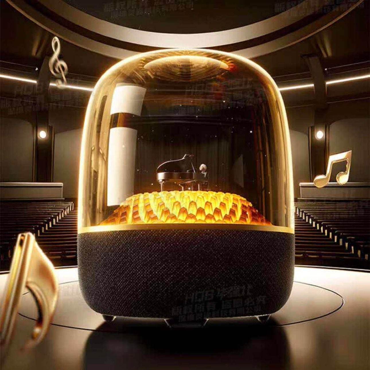 华强北 哈曼琉璃6代 蓝牙音响 低音炮 HIFI高音质 Mini旗舰版 48元(需领券)