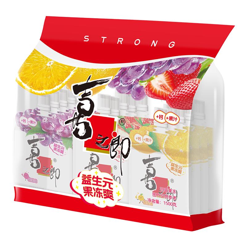 喜之郎 果冻爽益生元支加钙维D100g*15 支 9.7元（需用券）