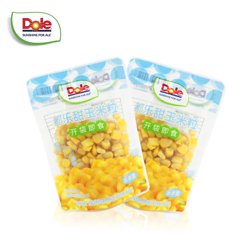 Dole 都乐 即食甜玉米粒 10袋 0.6kg装 29.55元（需买2件，需用券）