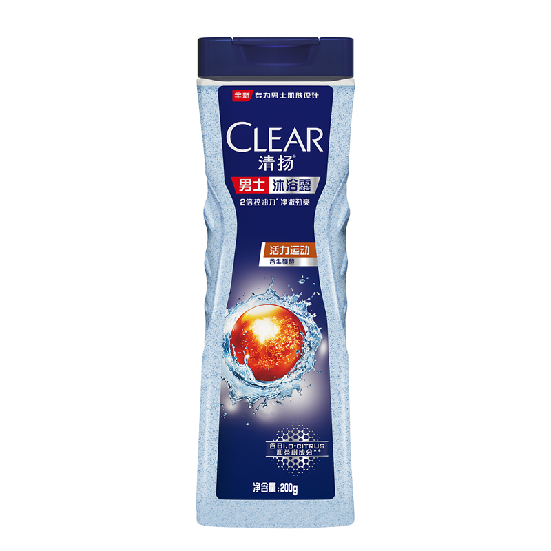 CLEAR 清扬 男士平衡控油沐浴露 活力运动 200g 11.5元