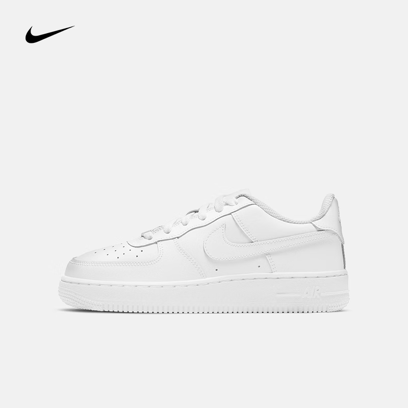 NIKE 耐克 胜道潮流 耐克 NIKE AIR FORCE 1 LE (GS) AF1 运动鞋 DH2920-111 336.55元