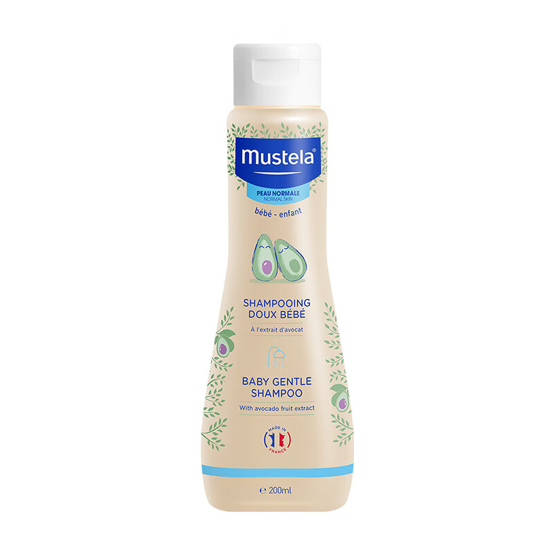 PLUS会员：Mustela 妙思乐 婴幼儿温和洗发露 200ml*2支 65.51元（需用券）