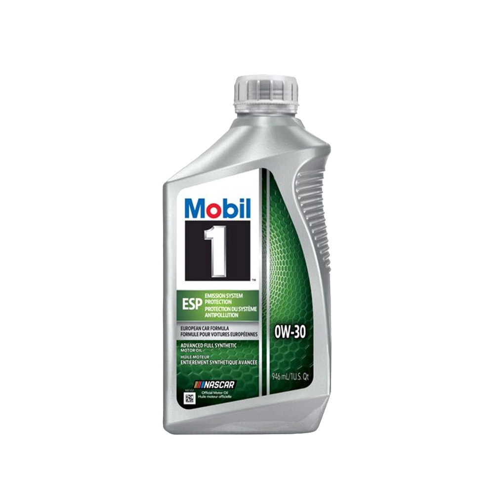 Mobil 美孚 1号全合成机油ESP 0W-30 946ml 美线润滑油 62.32元（需用券）