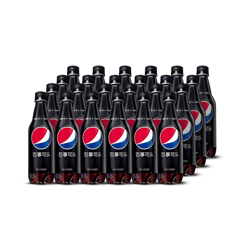 pepsi 百事 无糖碳酸饮料 500ml*24瓶 31.35元（需买2件，需用券）