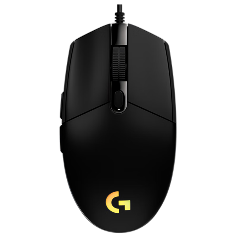 logitech G 罗技 G102二代游戏鼠标 轻量型鼠标 电竞机械鼠标 G102黑第二代 99元