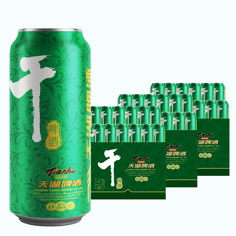 88VIP：tianhu 天湖啤酒 8度500ml*12听*3箱 67.3元（需用券）